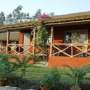 Tiger Camp Resort Rāmnagar Extérieur photo