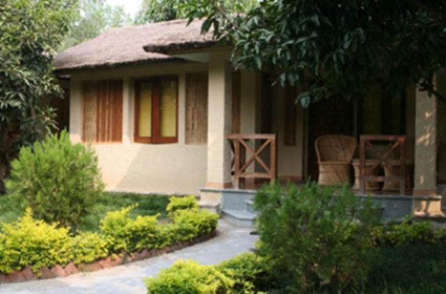 Tiger Camp Resort Rāmnagar Extérieur photo